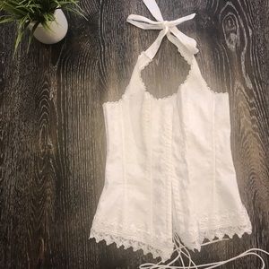 FREDRICKS WHITE CORSET